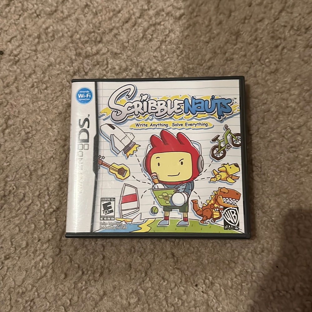 SCRIBBLE NAUTS AND ALVIN AND THE CHIPMUNKS THE SQUEAKQUEL NINTENDO DS GAME